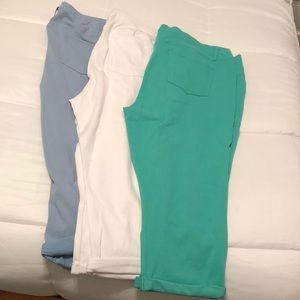 Women’s cropped pull on jeggings